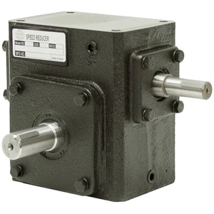Reductor de engranaje helicoidal de hierro fundido ángulo recto 60:1 0,38 HP salida izquierda en todo el mundo - Imagen 1 de 3