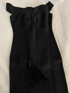 Women’s Express Black Mini Dress - Bild 1 von 3