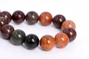 9-10MM Genuine Natural Mix Phantom Quartz Beads Grade AAA Round Loose Beads 7.5" - Picture 1 of 3