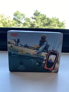 LUCKY Portable Fish Finder Handheld Kayak Fish Finders Wired Fish Depth Finder - Picture 1 of 2