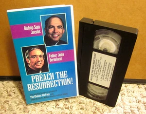 PREACH RESURRECTION Bishop Sam Jacobs & Father Bertolucci VHS Gaither Music 1984 - Picture 1 of 2