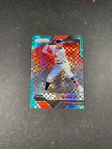 2017 Panini Chronicles Prizm Mookie Betts Green Power SP /49 #36 Red Sox