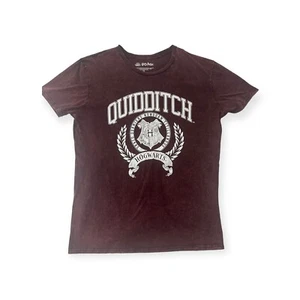 Universal Wizarding World Harry Potter Quidditch Maroon T-Shirt LARGE - Picture 1 of 19