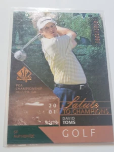 DAVID TOMS 2003 UD SP Authentic #'d Insert 0702/2001.  DULUTH GA. - Picture 1 of 1