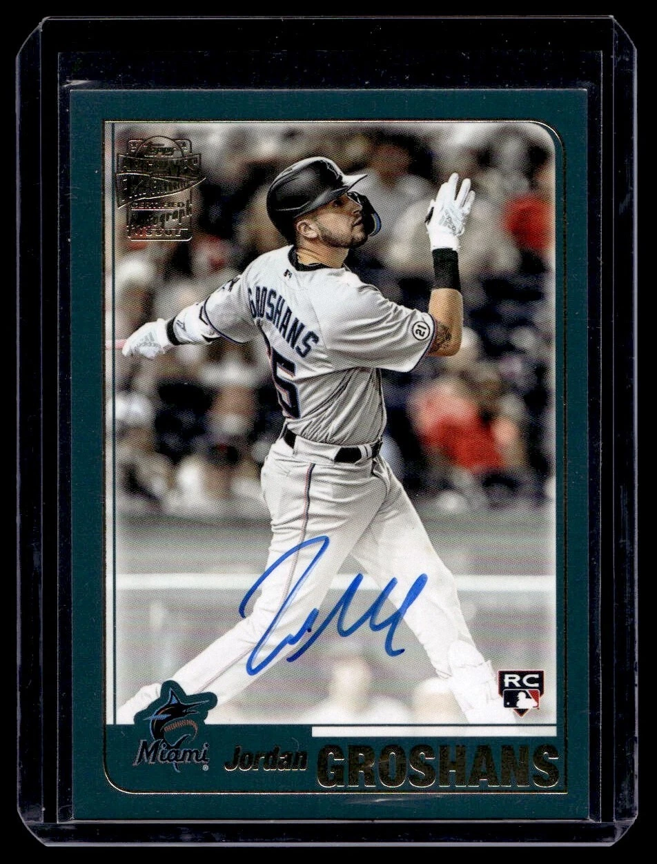 2023 Topps Archives Fan Favorites Autographs Jordan Groshans Rookie Auto