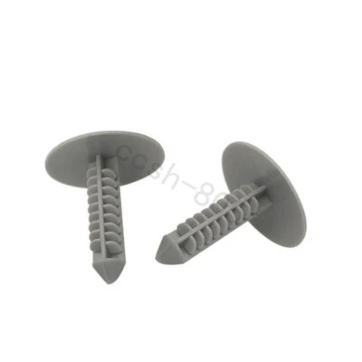 10 Pcs Gray Car Quarter Headlining Panel Trim Retainer Clips For Chevy - Image 1 of 4