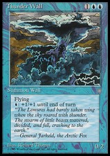 Magic the Gathering MTG Thunder Wall (104) Ice Age   LP