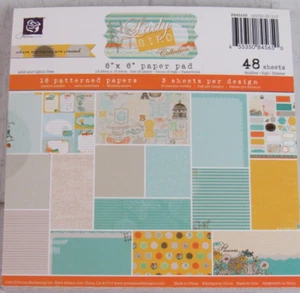 Prima Lady Bird Collection 6"x6" Paper Stack 48 pcs, 845650 - Picture 1 of 2