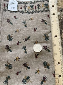 Vtg Cotton Quilt Border Fabric Moda Fabrics Deb Strain 1997 35.5”x42” - Picture 1 of 4
