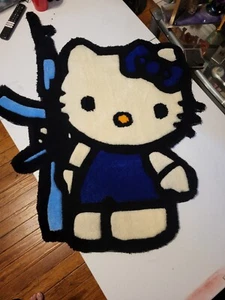 Hello Kitty Handmade Custom Tufted Rug - Picture 1 of 3