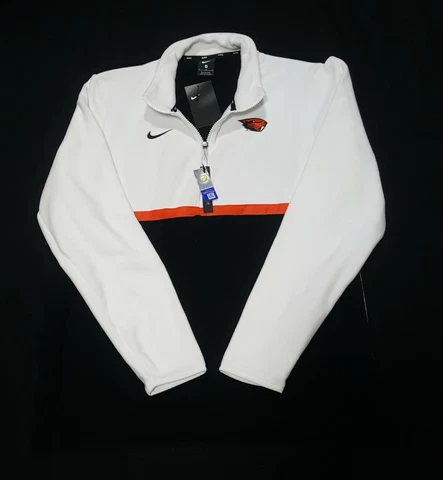 Nike Oregon State Beavers Men's Fleece 1/2 Zip Pullover Sweatshirt  CJ1015 100 Cover
