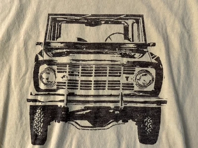 NUEVA Camiseta Gráfica Ford Bronco Ropa Comida Chatarra Para Hombre Grande ¡NUEVA SIN ETIQUETAS! Foto 1 de 4
