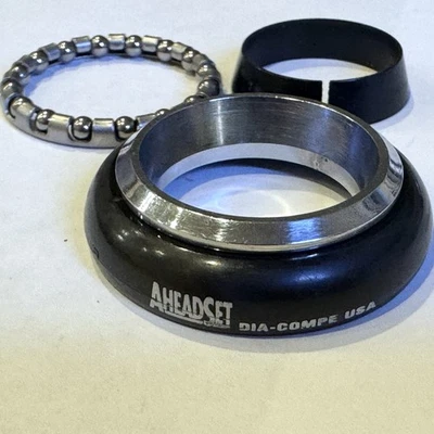 Auriculares sin rosca vintage AHeadset Dia Compe EE. UU. 1 pulgada Foto 1 de 4