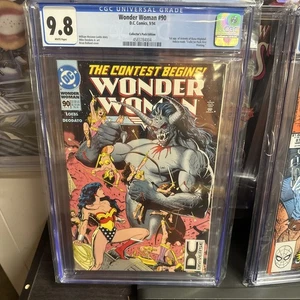 Wonder Woman 90 DCU UPC Universo Variante CGC 9.8 Recién Calificado DC - Imagen 1 de 9