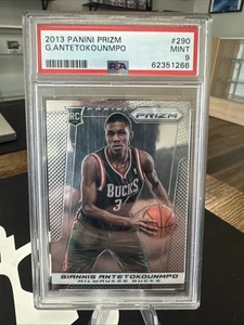 2013 Panini Prizm 290 Giannis Antetokounmpo PSA 9 - Foto 1 di 2