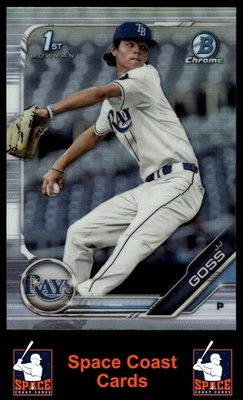 2019 Bowman Draft #BDC-61 JJ Goss Chrome Refractor - Image 1 of 2
