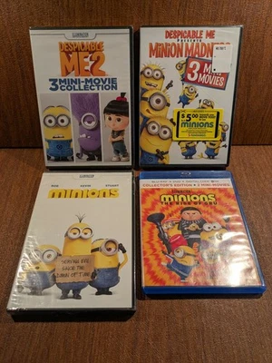 🔥Despicable Me 2 Minion Madness Minions Illumination (SEALED NEW)+Rise of Gru🔥 - Image 1 of 4