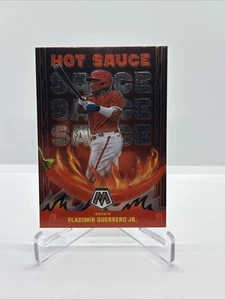 Vladimir Guerrero Jr 2022 Panini Mosaic Hot Sauce Prizm Insert #HS-5 Blue Jays - Picture 1 of 2
