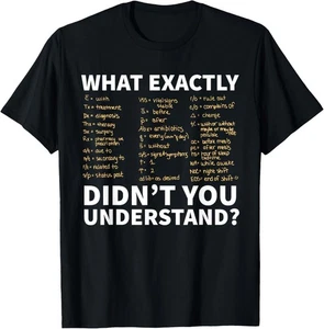 Krankenschwester Kurzschrift Shirt, Krankenschwester oder Krankenpflegeschüler Geschenk Unisex T-Shirt - Bild 1 von 2
