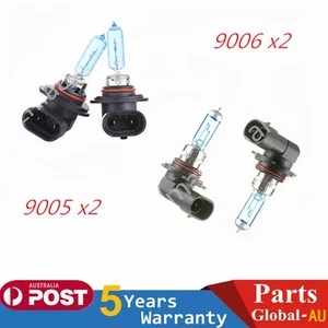 4x HB3 9005 HB4 9006 Xenon Gas Halogen HeadLights Bulbs Kit 100w 6000k 12V - Picture 1 of 7