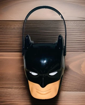 Cubo cubo de caramelos vintage de Batman Halloween DC Comics plástico 8,5 pulgadas de alto Foto 1 de 4