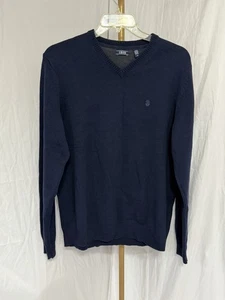 IZOD Herren blau V-Ausschnitt Premium Essentials Pullover Large - Bild 1 von 14