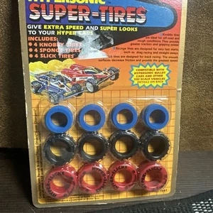 Hypersonic Super Tires Hyper Cars NO. 7641 NEW Sealed Vintage 1989 Imperial Toy - Picture 1 of 4