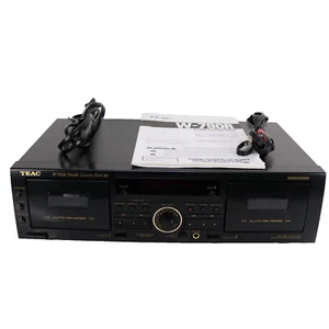 Cassettiera doppia TEAC W-790R * testata perfettamente funzionante * ottima * manuale - Foto 1 di 14