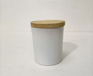 EMPTY Matte finished Candle Jar Glass 12 oz limited edition regular 40 pieces - Picture 1 of 3