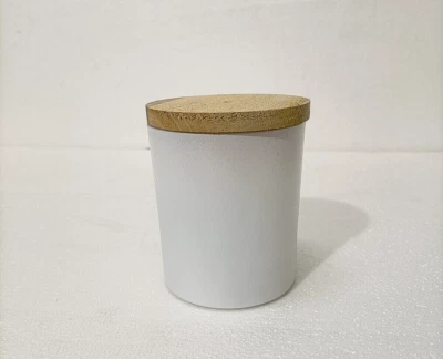 EMPTY Matte finished Candle Jar Glass 12 oz limited edition regular 40 pieces - Image 1 of 3