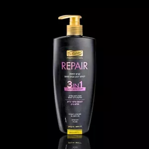 Dr. Fischer-REPAIR 3IN1 Feuchtigkeitscreme trockenes, coloriertes & geschädigtes Haar 400 ml - Bild 1 von 2