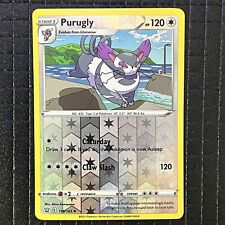 Purugly #116/163 Battle Styles Pokemon Reverse Holo Uncommon Card
