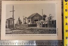VTG 1943 Railroad/Train PEACOCK, Michigans Pine Country STATION Magazine PrintAd
