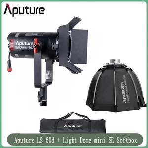 Aputure LS 60D 60W Daylight Focusing LED Video Light +Light Dome mini SE Softbox - Picture 1 of 12