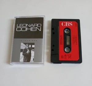 LEONARD COHEN I'M YOUR MAN CASSETTE TAPE CBS UK 1988 - Picture 1 of 1