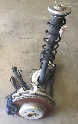 2017-2022 BMW M550i 540i Rear Left Axle Shaft Spindle Hub Control Arms Rotor RWD - Image 1 of 4