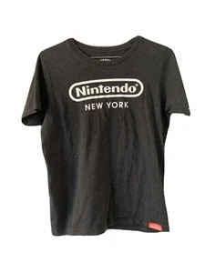 Official Nintendo T Shirt Gray Boys Large - Picture 1 of 7