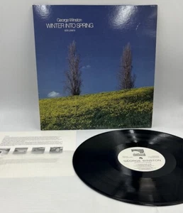 George Winston Winter Into Spring Solo Piano~Translucent Vinyl LP Windham Hill - Imagen 1 de 23