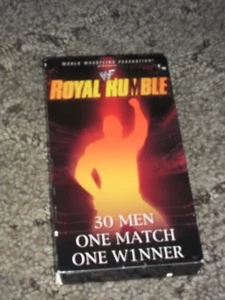 WWF 30 MAN ROYAL RUMBLE MATCH VHS - Picture 1 of 2