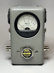 Bird 43 Thruline RF Power Wattmeter - Great Condition & Fully Working - Zdjęcie 1 z 6