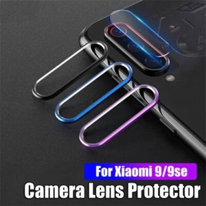Flexible Fiberglass Film Camera Lens Protector Metal Ring For Xiaomi Mi 9 / 9 se - Picture 1 of 13
