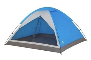 Ozark Trail Blue 2 Person Camping Tent 5 Mins Build Time 1500mm Resistant 2 Man - Picture 1 of 4