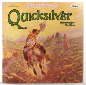 QUICKSILVER MESSENGER SERVICE– Happy Trails US 1971 issue NM LP John Cippolina - Picture 1 of 4