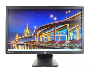 HP EliteDisplay E221 22" FHD 1920x1080 LED Backlit Monitor DVI VGA DisplayPort - Picture 1 of 8
