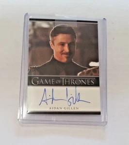 Games of Thrones 2012 autograph card Aidan Gillen as Petyr Baelish - Picture 1 of 2