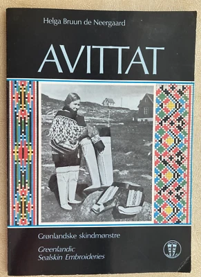 1987 AVITTAT: Greenlandic Seal Skin Embroideries Helga Bruun de Neergaard - Image 1 of 4