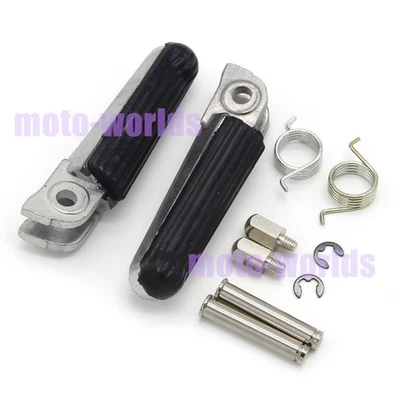 Front Footrest Foot Pegs for Honda RVF750 RC45 1994-95/NSR50R 1997-04/CB50R 2004 - Imagem 1 de 4