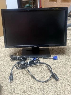 DELL 20" LCD Computer Monitor IN2020Mf VGA / DVI (HDCP) with cords - Image 1 of 4