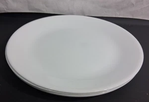 4 Vintage Corelle Corning Winter Frost White Dinner Plates 10.25" Wide - Picture 1 of 6