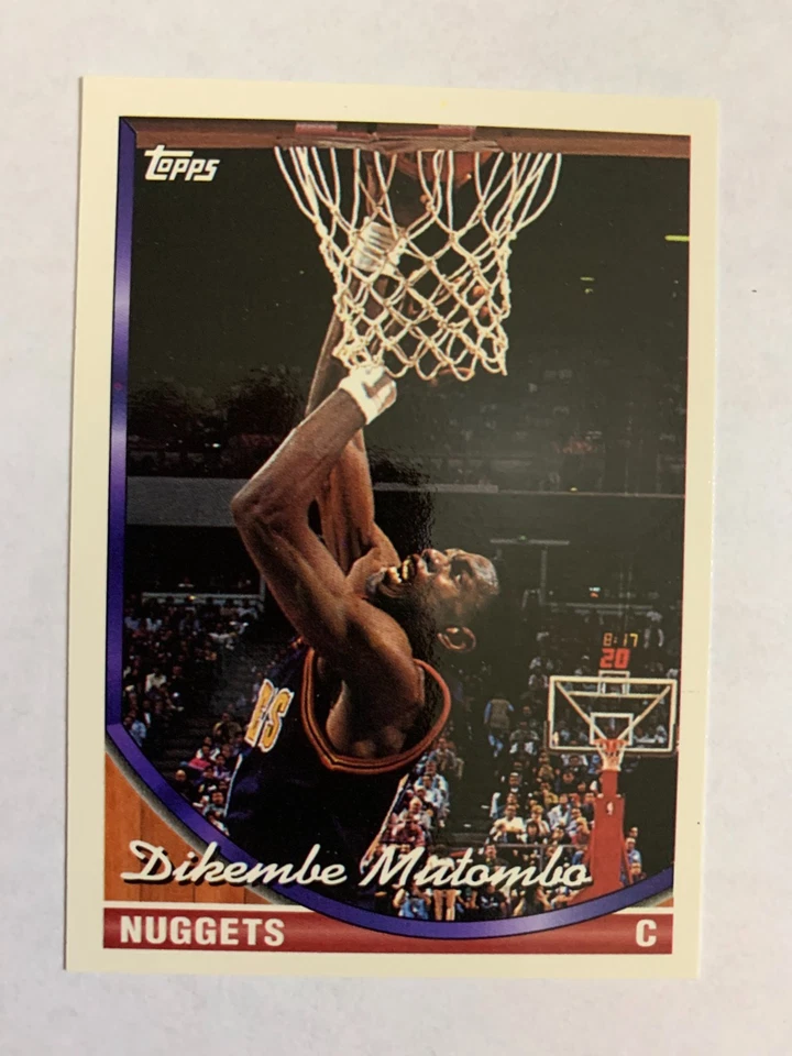 Dikembe Mutombo #119 1993 Topps Foto 1 de 1